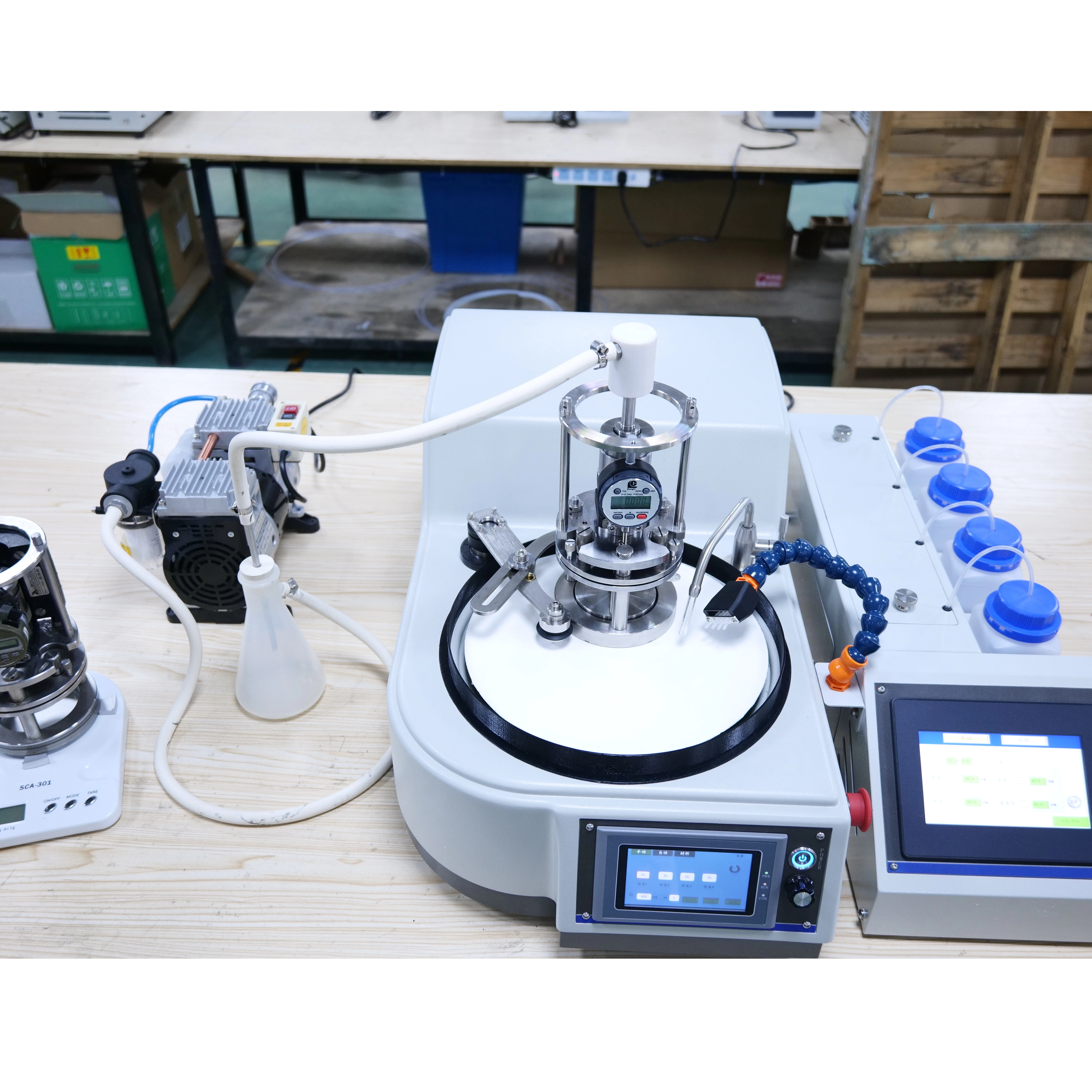 UPOLI-1-300P/UPOLI-2-400P精确打磨和抛光机器