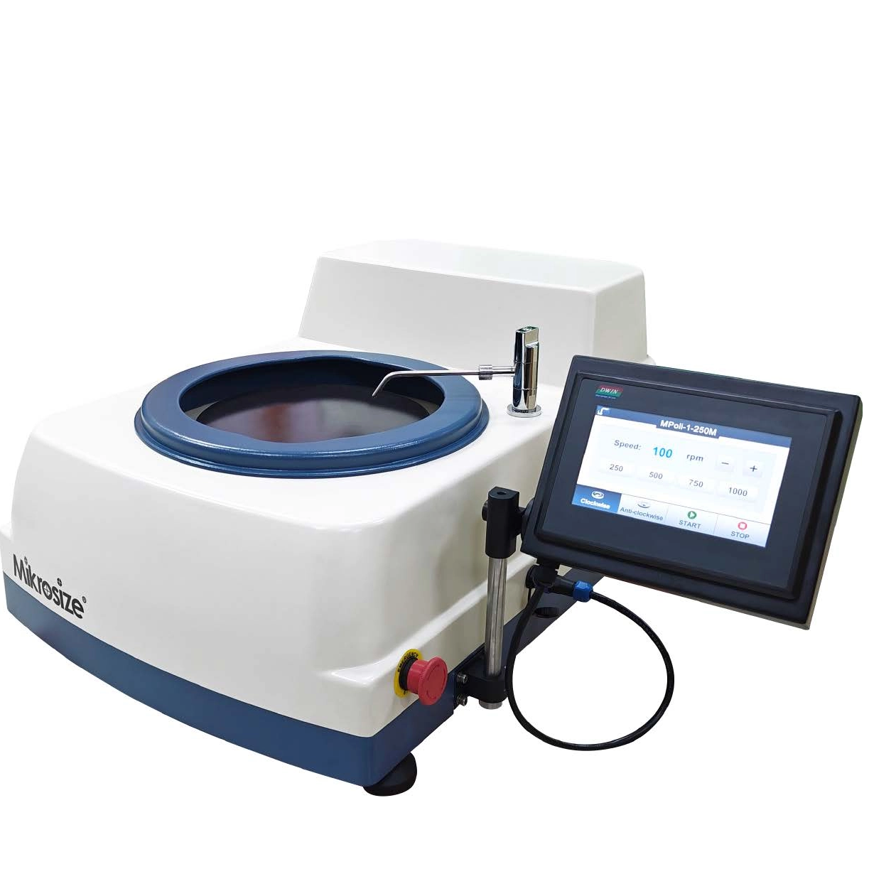 MPoli-1/2-250/300M 数显手动金相研磨抛光机 