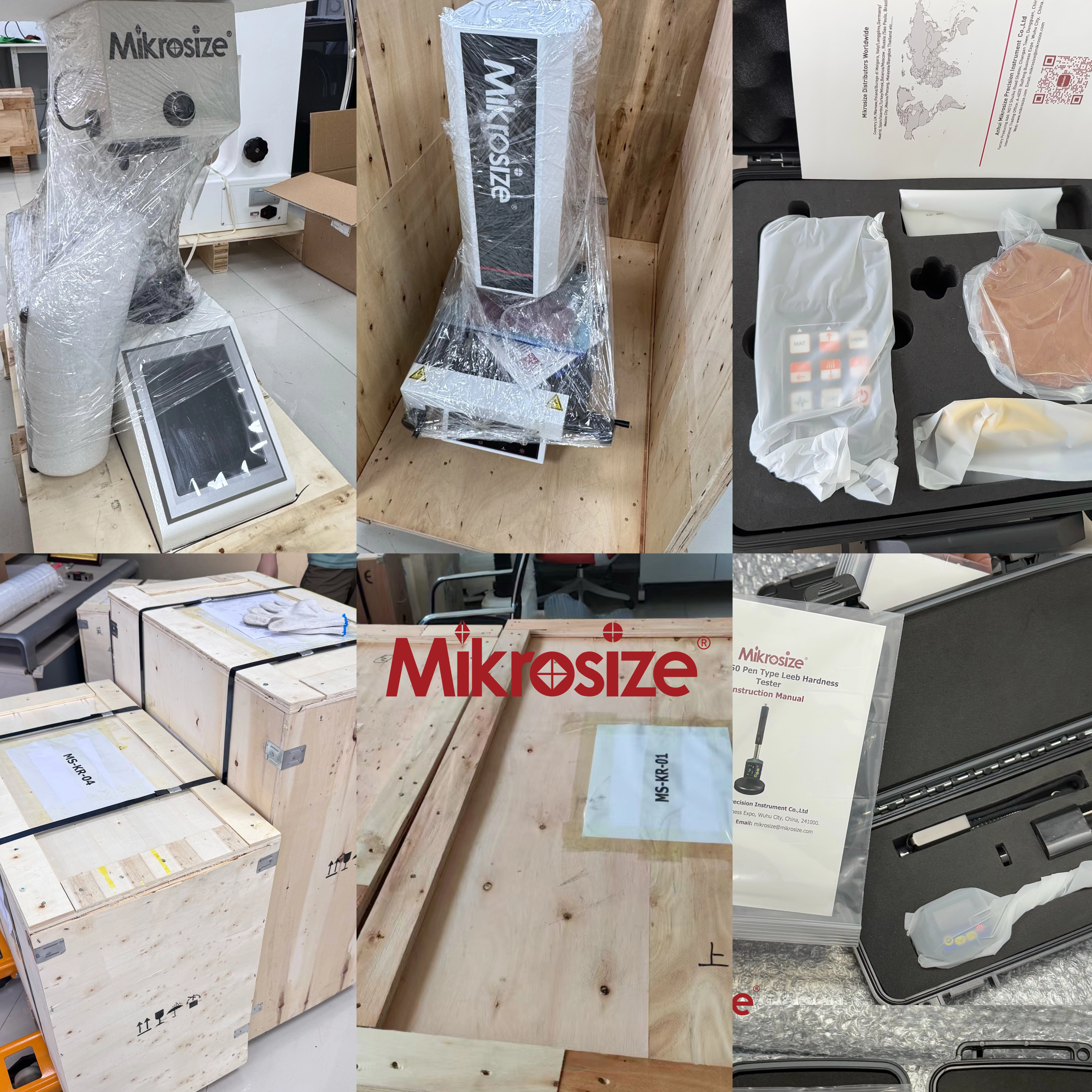 感谢韩国客户回购成像仪器和硬度测试仪。我们感谢他们对我们的产品的认可。