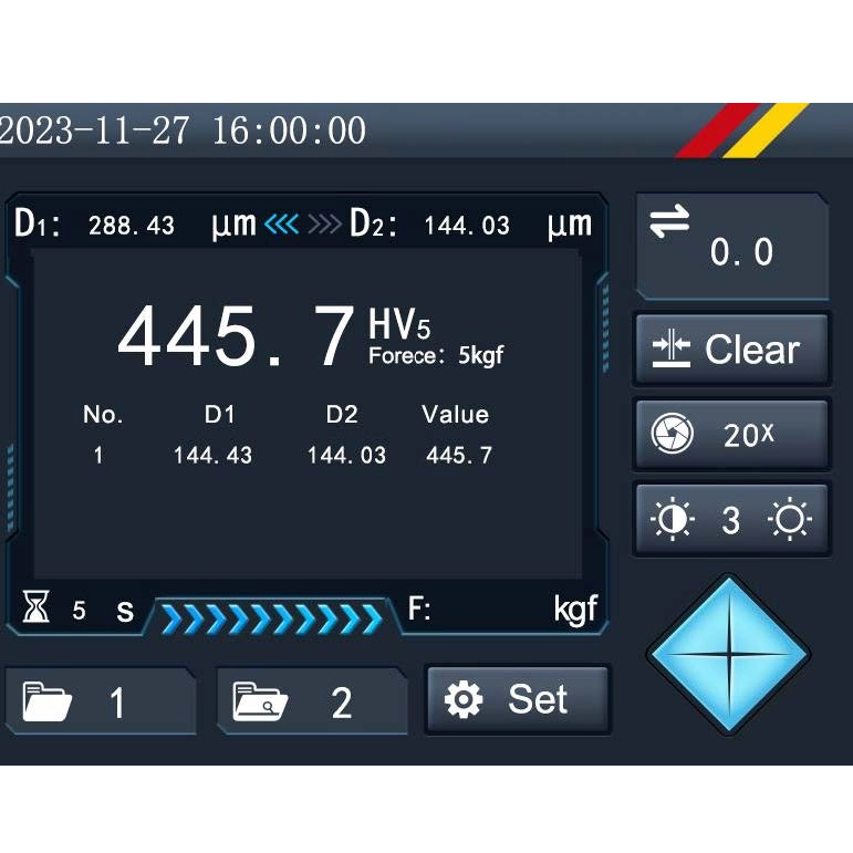 MVicky-10/50数字触摸屏宏观维氏硬度计