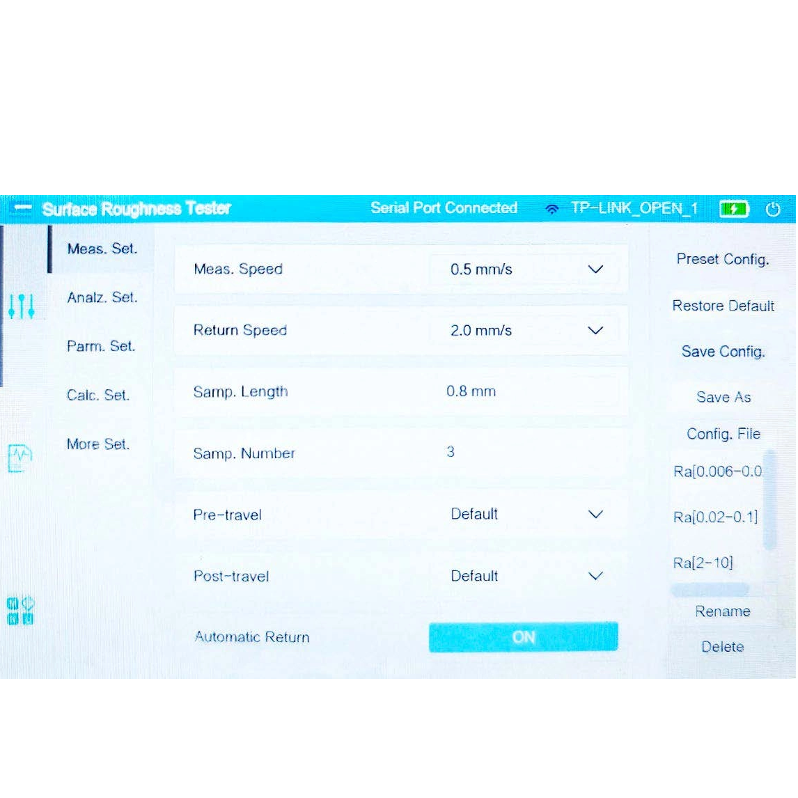 iSurfa-300 粗糙度波纹度测试仪