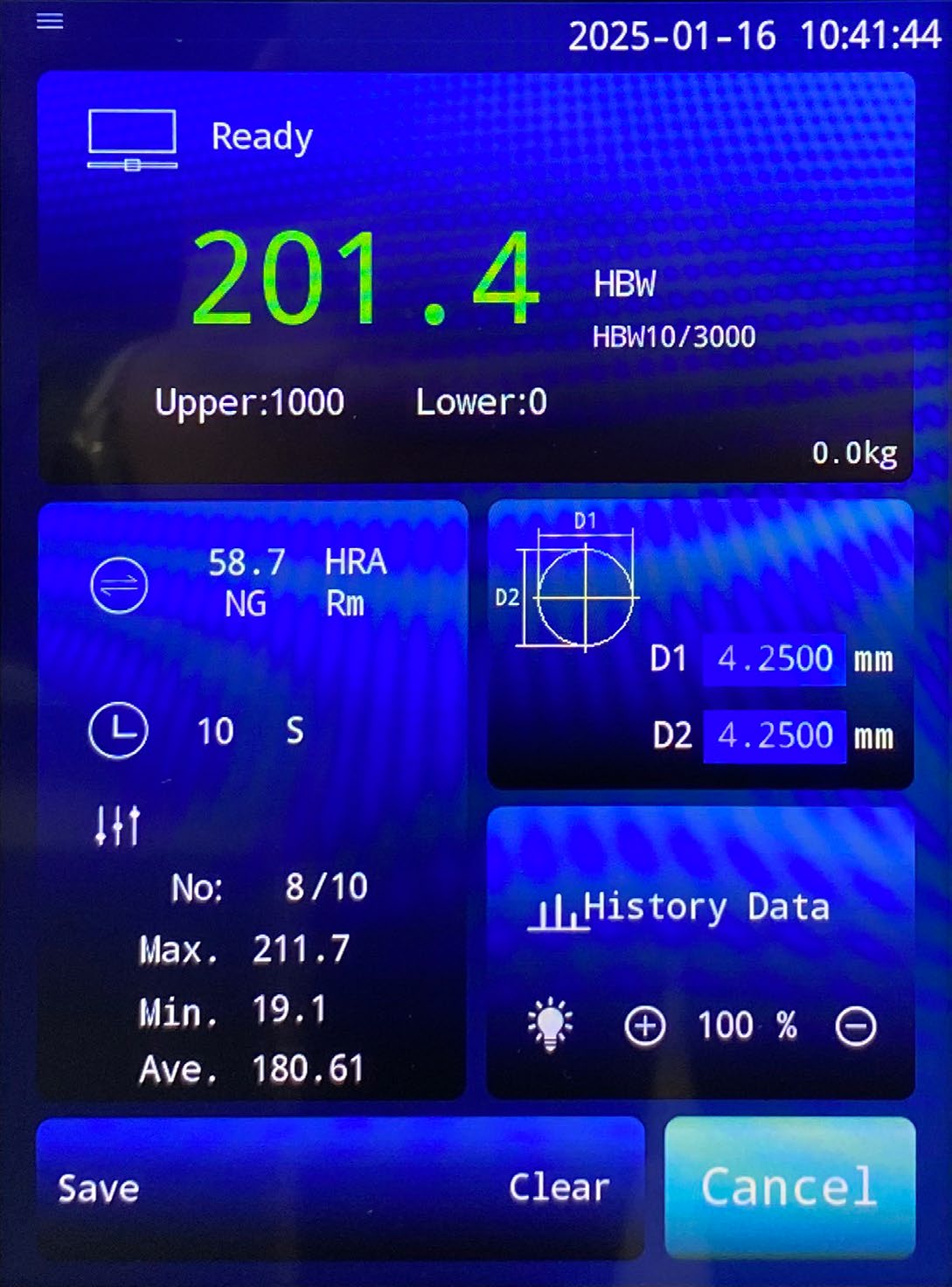 IBRIN-3000E电子触摸屏Brinell硬度测试仪图（3）