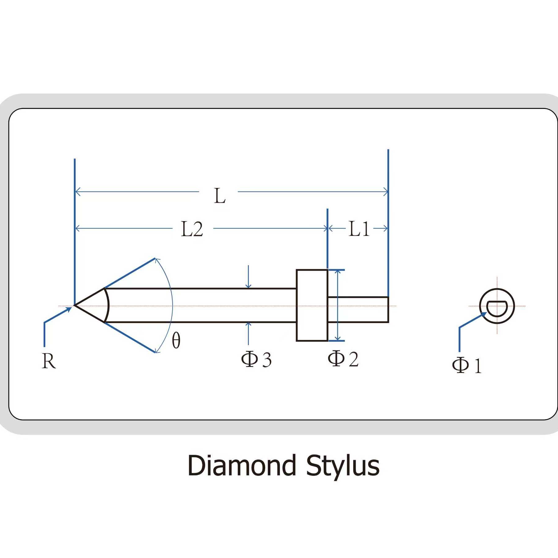 粗糙度和轮廓测量仪探头