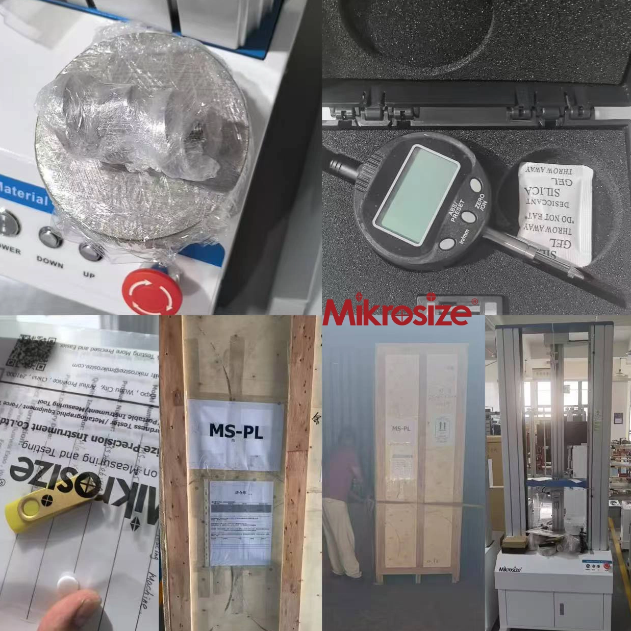 用于材料力学测试的拉伸测试机已运往波兰。