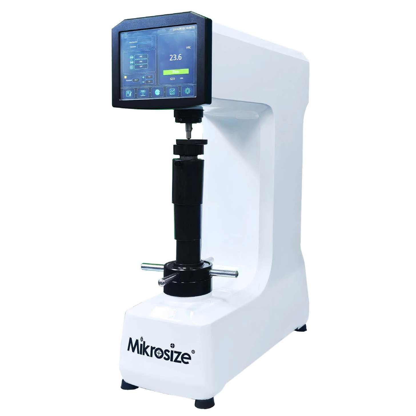 手动岩石硬度量规校准：关键步骤，油和Mikrosize支持