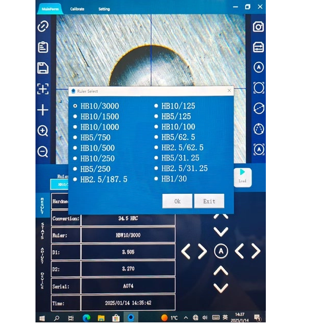 MBRIN-3000SA智能半自动Brinell硬度测试仪