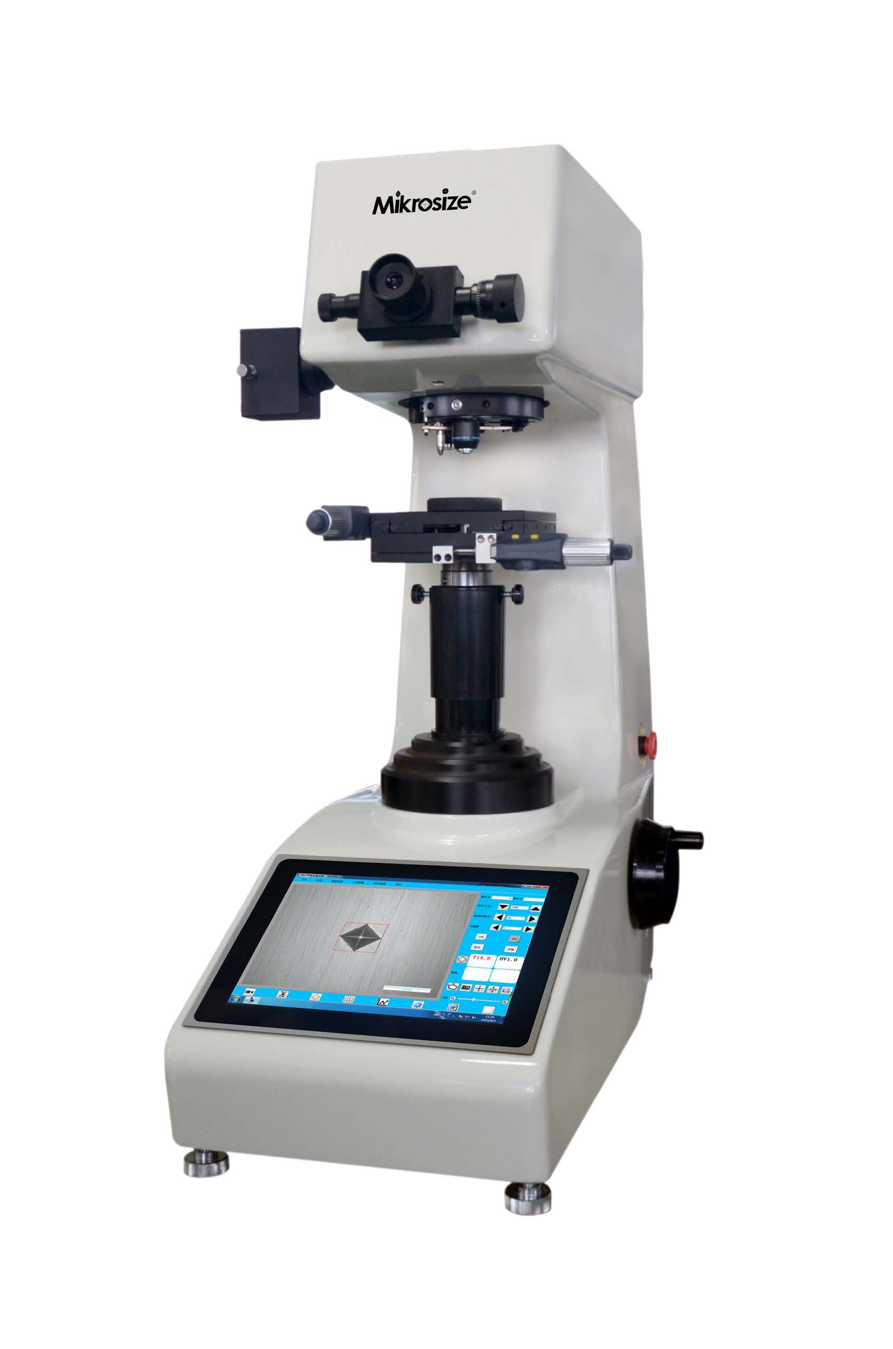 智能维氏硬度计：自动、准确、简单。