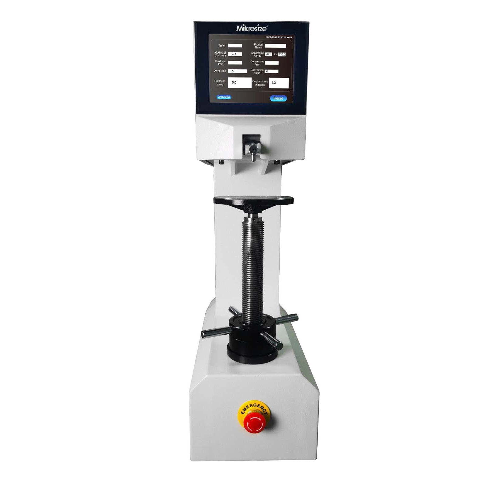 触摸屏Rockwell测试仪通过Mikrosize