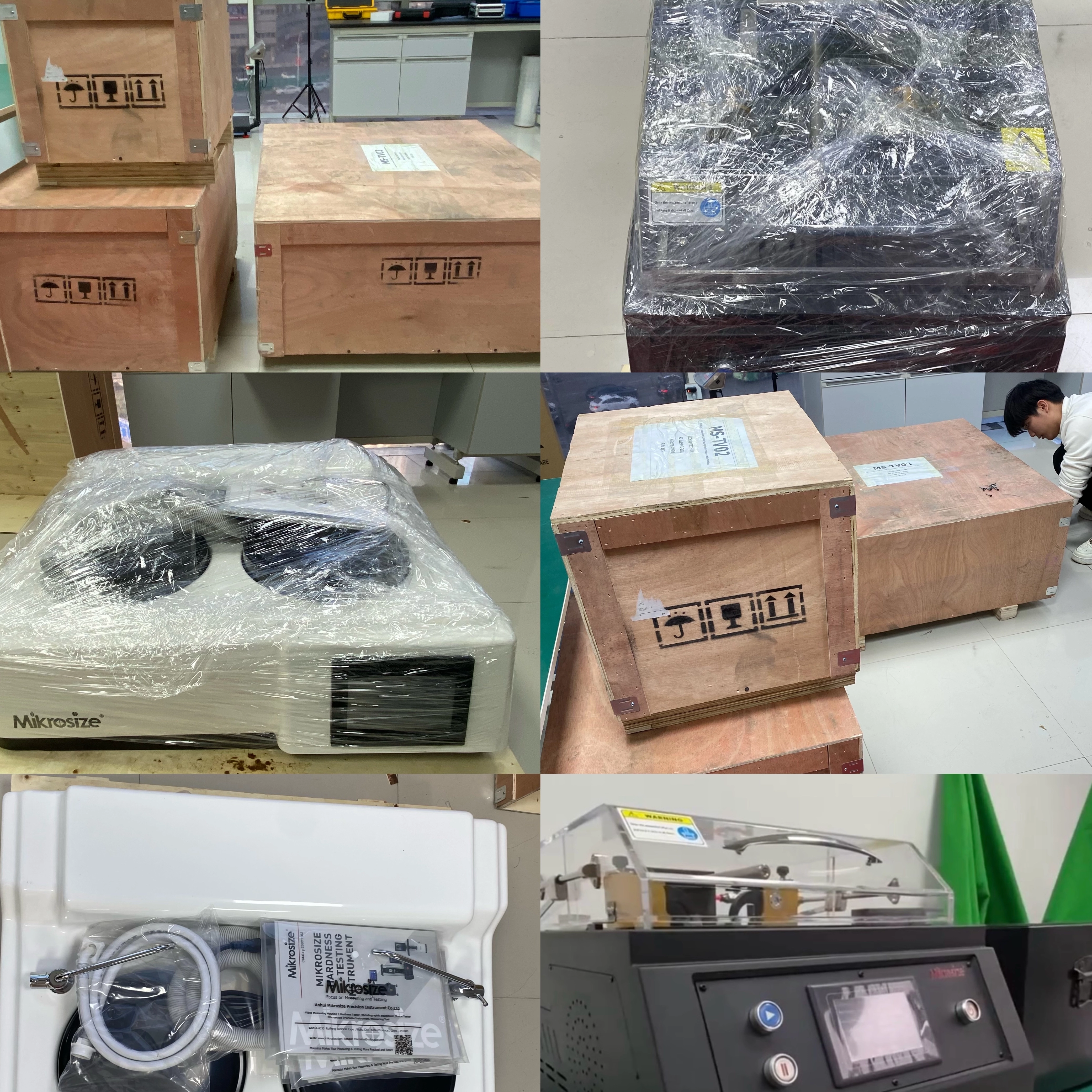 越南分销商再次购买了金理术抛光机和金属切割机。
