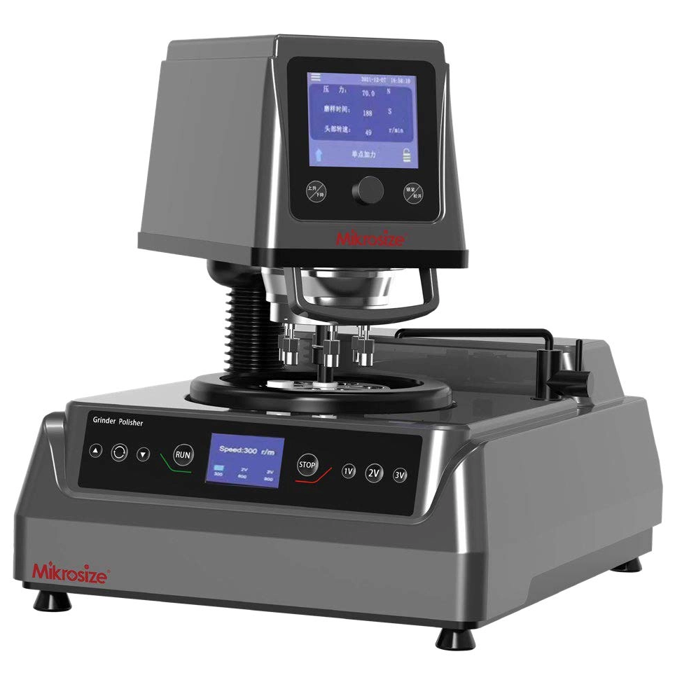 金相研磨机：Mikrosize的测量测试工具