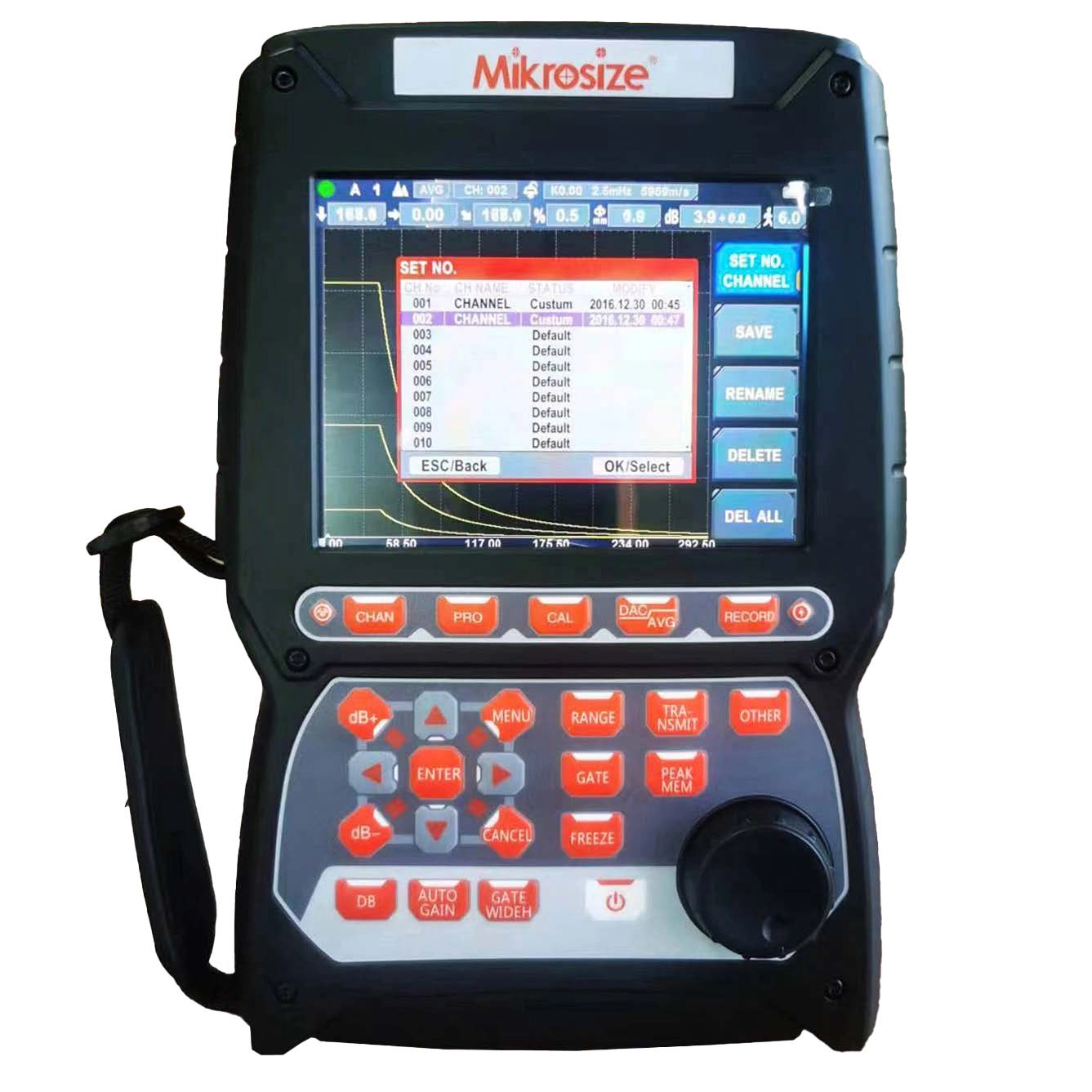 mikrosize精密超声检测器