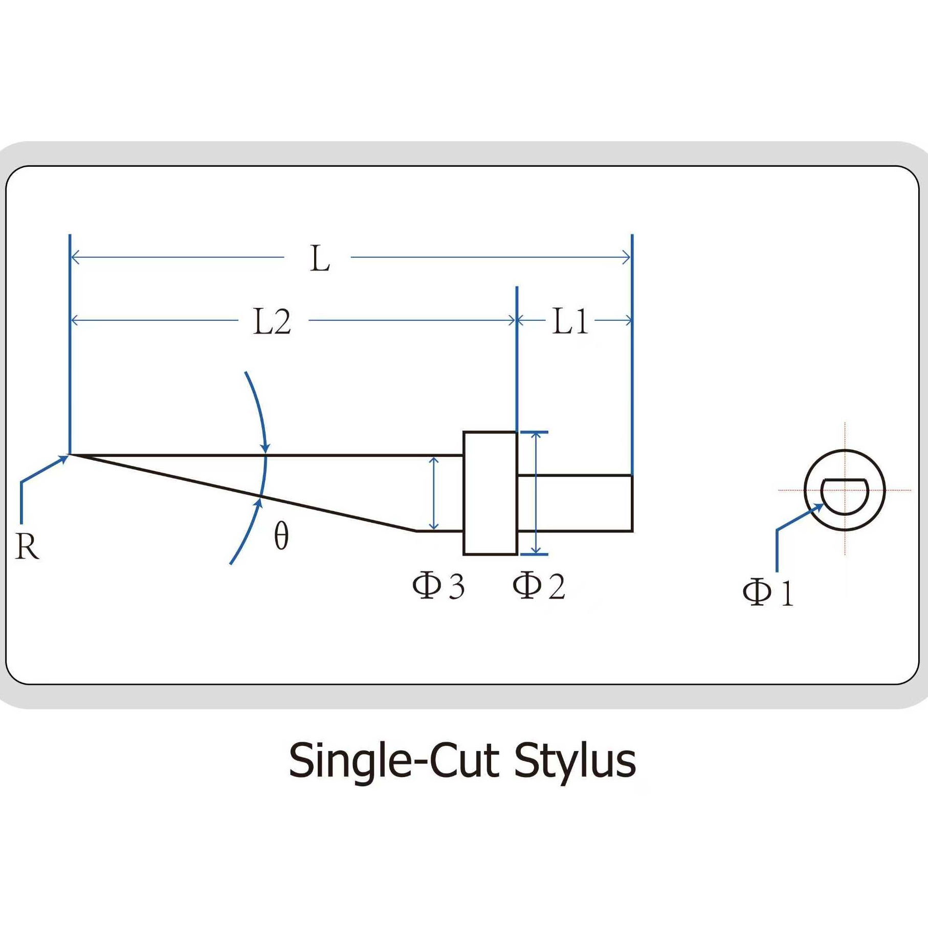 粗糙度和轮廓测量仪探头