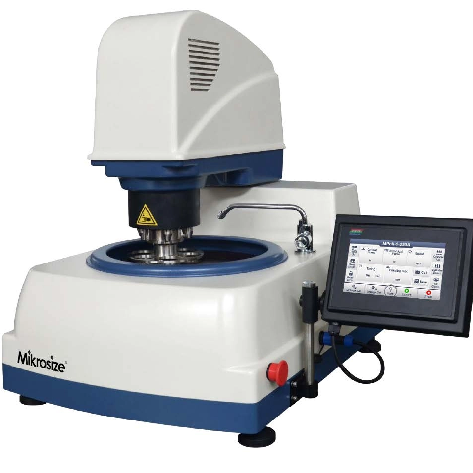 Mikrosize抛光机的主要特征