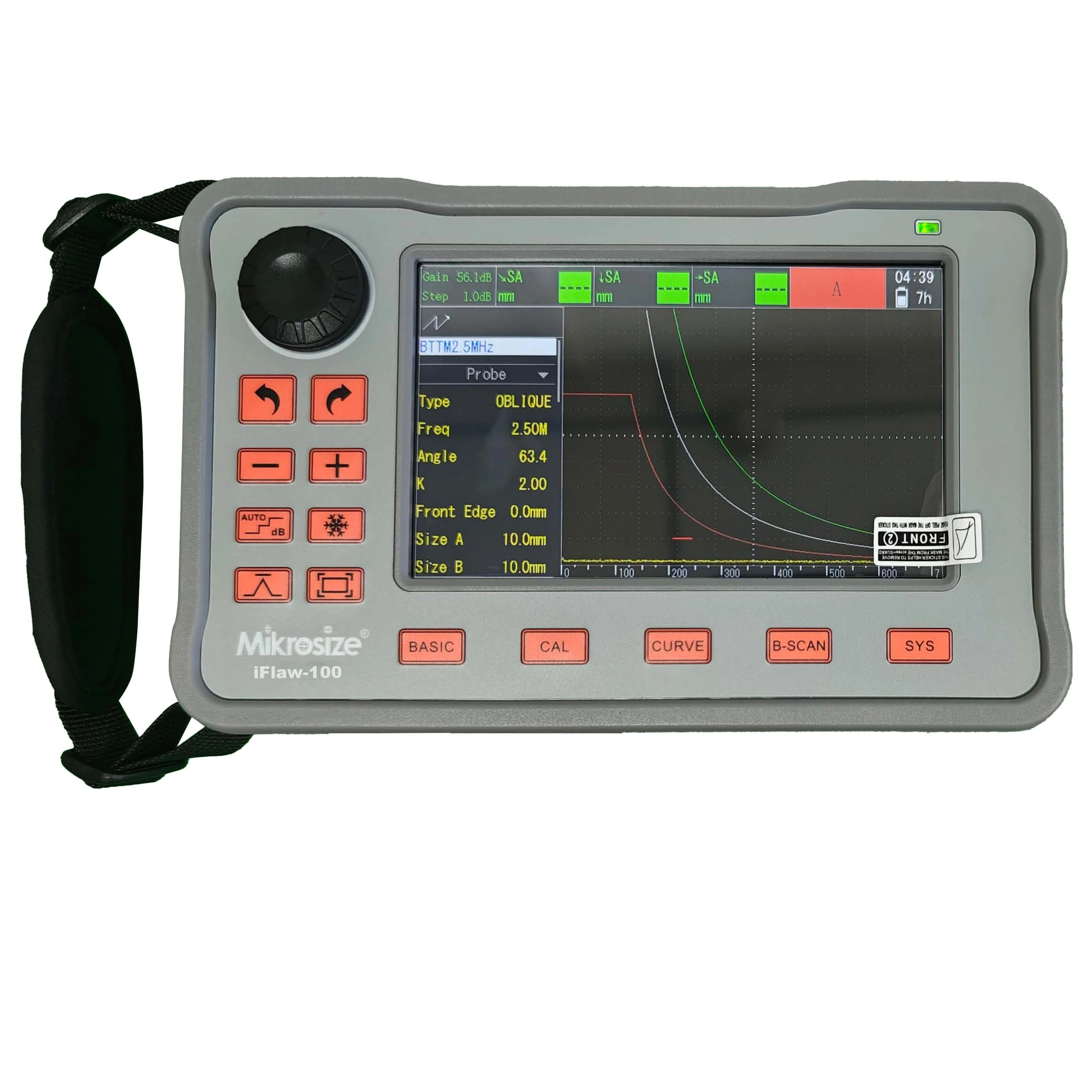 Mikrosize的数字超声漏洞检测器的关键特征