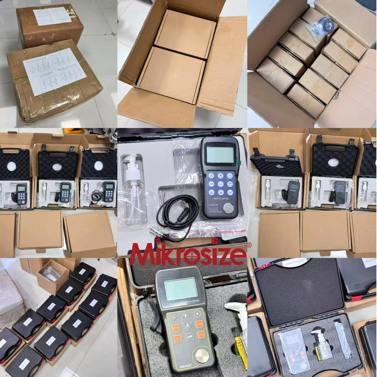 20个超声波厚度仪表将运往巴西的超声波厚度量表 - 由中间人推荐