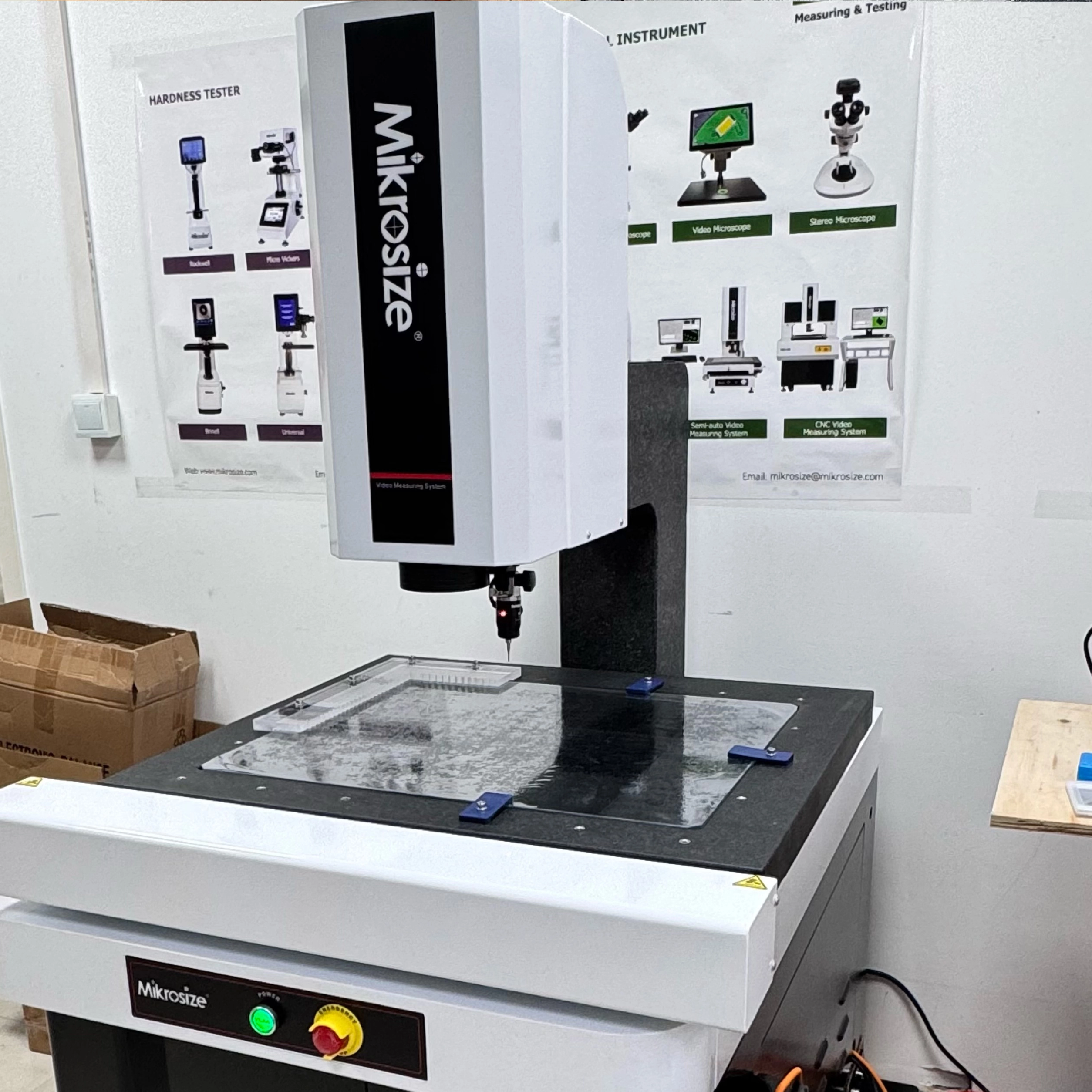 用于质量控制的 Mikrosize 基本图像测量仪
