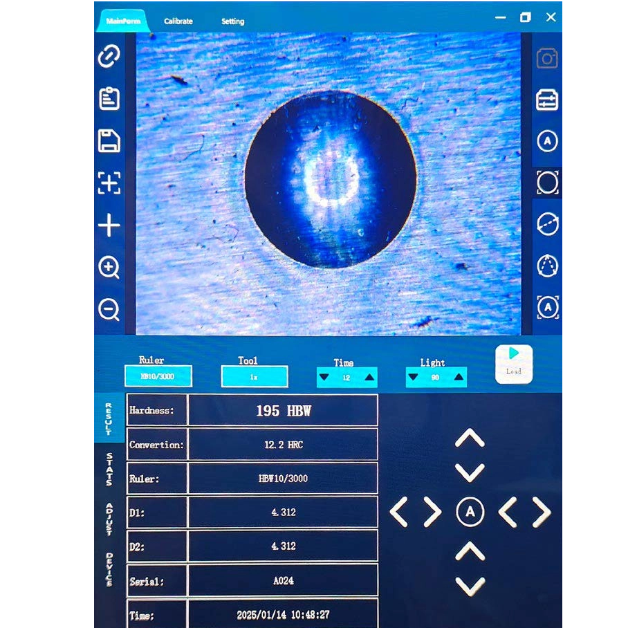 Ibrin-3000SA智能半自动Brinell硬度测试仪 