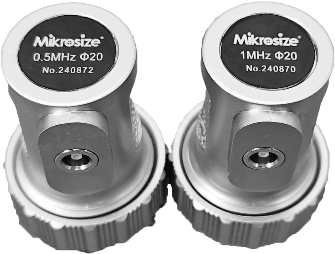 4.普通直探头-Φ20-0.5MHz、1MHz